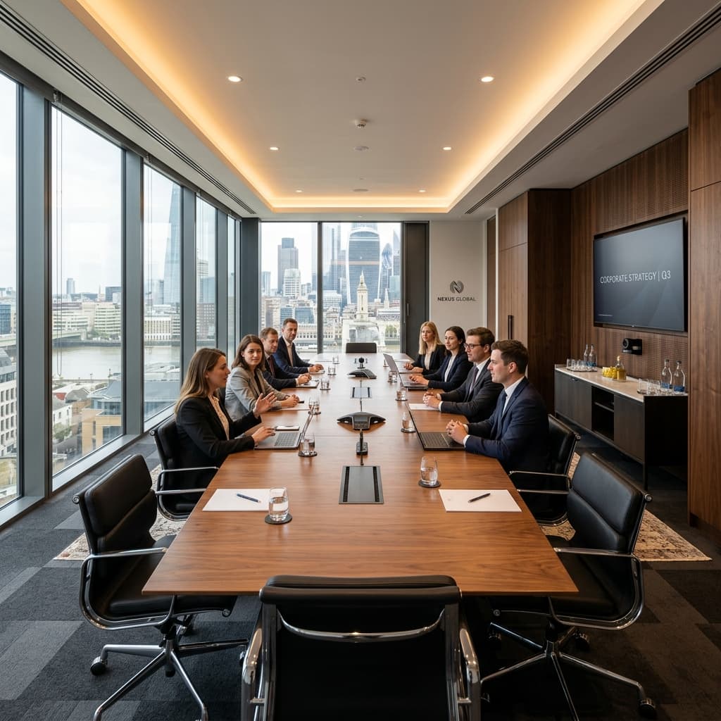Mustafa Brothers board meeting